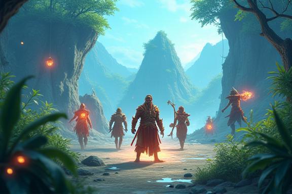 Mobile RPG Mystic Archipelago dengan visual 3D dan nuansa Indonesia